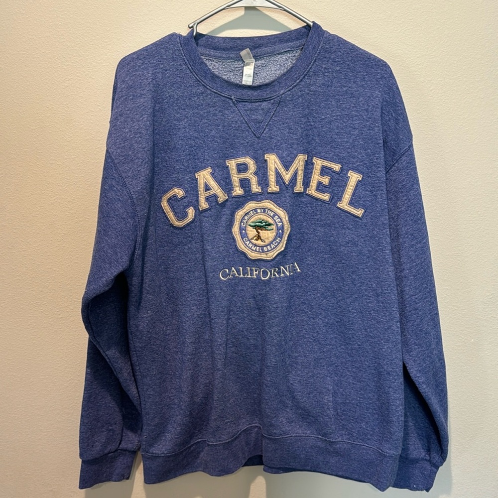 Thrifted Blue Sweater